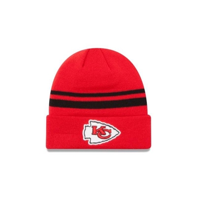Kansas City Chiefs Gorra | New Era NFL Cuff Knit Beanie Mexico - Rojos